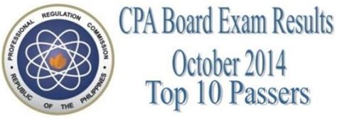 october 2014 cpa board exam results|Top 10 List of Passers: USLT grad tops CPA board .